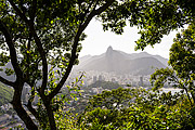  View of Christ the Redeemer from Sugarloaf mirante  - Rio de Janeiro city - Rio de Janeiro state (RJ) - Brazil