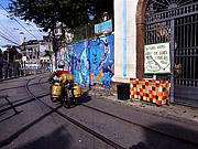  Public washbasin installed next to the bus stop, in Largo do Guimaraes - Coronavirus Crisis  - Rio de Janeiro city - Rio de Janeiro state (RJ) - Brazil