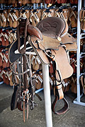  Leather saddle, mount - for sale in a store in the Historic Center of Arraial DAjuda  - Porto Seguro city - Bahia state (BA) - Brazil
