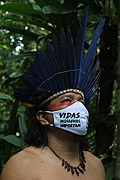  Indians of Satere-mawe tribe - Wakiru Community - Treating Covid-19 with medicinal herbs - Coronavirus Crisis  - Manaus city - Amazonas state (AM) - Brazil