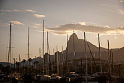  View of Corcovado Mountain from short wall of Urca  - Rio de Janeiro city - Rio de Janeiro state (RJ) - Brazil