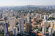  Picture taken with drone of residential buildings  - Sao Paulo city - Sao Paulo state (SP) - Brazil