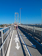  Hercilio Luz Bridge after renovation  - Florianopolis city - Santa Catarina state (SC) - Brazil