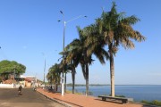 View of Antartica Avenue - Maues city - Amazonas state (AM) - Brazil