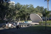 Acoustic shell in the Moscoso Park - Historic city center - Vitoria city - Espirito Santo state (ES) - Brazil