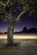 Sugarloaf Mountain at dawn seen from Botafogo Beach - Rio de Janeiro city - Rio de Janeiro state (RJ) - Brazil