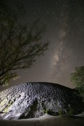 Night photo of Pedra da Tartaruga - Sete Cidades National Park - Piripiri city - Piaui state (PI) - Brazil