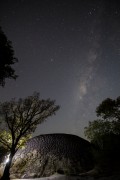 Night photo of Pedra da Tartaruga - Sete Cidades National Park - Piripiri city - Piaui state (PI) - Brazil