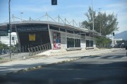 Station of BRT Transcarioca - Paulo Malta Rezende Station - Americas Avenue - Rio de Janeiro city - Rio de Janeiro state (RJ) - Brazil