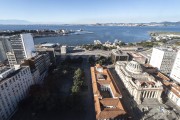 Top view of the XV de Novembro square - Rio de Janeiro city - Rio de Janeiro state (RJ) - Brazil
