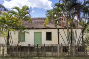 Single storey house with characteristics of Pomeranian immigrants - Pancas city - Espirito Santo state (ES) - Brazil