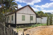 Single storey house with characteristics of Pomeranian immigrants - Pancas city - Espirito Santo state (ES) - Brazil