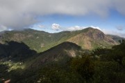 View of mountains and sky with clouds - Petropolis city - Rio de Janeiro state (RJ) - Brazil