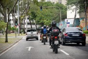 Motorcycle in Rio de Janeiro Street - Rio de Janeiro city - Rio de Janeiro state (RJ) - Brazil
