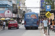 Bus stop in the city center - Linhares city - Espirito Santo state (ES) - Brazil