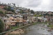 Buildings and residences built invading the Itapemirim River - Cachoeiro de Itapemirim city - Espirito Santo state (ES) - Brazil