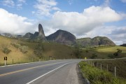 Itabira Peak seen from Highway BR-482 - Cachoeiro de Itapemirim city - Espirito Santo state (ES) - Brazil