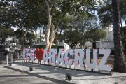 I Love Aracruz Sign at Monsenhor Guilherme Schmitz Square - Aracruz city - Espirito Santo state (ES) - Brazil