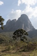 View of the Tres Picos de Salinas (Three Peaks of Salinas) - Tres Picos State Park - Teresopolis city - Rio de Janeiro state (RJ) - Brazil