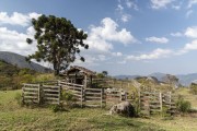 Horse corral near to Tres Picos State Park - Teresopolis city - Rio de Janeiro state (RJ) - Brazil