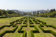 Garden in Eduardo VII Park - Lisbon - Lisbon District - Portugal