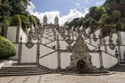 Staircase of the Sanctuary of Bom Jesus do Monte - Braga - Braga District - Portugal