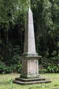 Obelisk in honor of Visconde do Bom Retiro - Tijuca Forest - Rio de Janeiro city - Rio de Janeiro state (RJ) - Brazil
