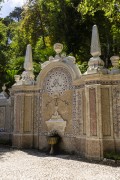 Fountain in the garden of Quinta da Regaleira - Sintra municipality - Lisbon District - Portugal