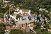 Beautiful view of historic buildings in the center of Sintra - Sintra municipality - Lisbon District - Portugal