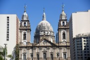 View of the Our Lady of Candelaria Church (1609) - Rio de Janeiro city - Rio de Janeiro state (RJ) - Brazil