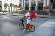 Restaurant delivery cyclist - by app - Rio de Janeiro city - Rio de Janeiro state (RJ) - Brazil