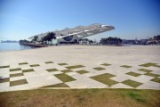 View of the Amanha Museum (Museum of Tomorrow) from Maua Square - Rio de Janeiro city - Rio de Janeiro state (RJ) - Brazil