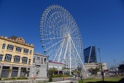 Giant ferris wheel for tourists in the downtown area - Rio de Janeiro city - Rio de Janeiro state (RJ) - Brazil