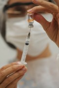 Start of vaccination against Covid-19 in health professionals - Sao Jose do Rio Preto city - Sao Paulo state (SP) - Brazil