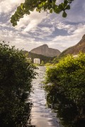 Rodrigo de Freitas Lagoon with Corcovado Mountain in the background  - Rio de Janeiro city - Rio de Janeiro state (RJ) - Brazil