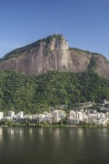 Rodrigo de Freitas Lagoon with Corcovado Mountain in the background  - Rio de Janeiro city - Rio de Janeiro state (RJ) - Brazil