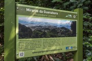 Information sign about Guanabara Lookout - in Tijuca National Park - Rio de Janeiro city - Rio de Janeiro state (RJ) - Brazil