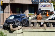 Traffic accident on Ipiranga Avenue - Porto Alegre city - Rio Grande do Sul state (RS) - Brazil