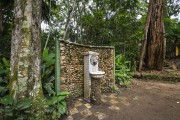 Historical fountain in the Fadas Lake (Fairies Lake) - Tijuca National Park  - Rio de Janeiro city - Rio de Janeiro state (RJ) - Brazil