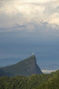 View of the Christ the Redeemer from Pedra Bonita (Bonita Stone) - Rio de Janeiro city - Rio de Janeiro state (RJ) - Brazil