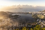 View of Rodrigo de Freitas Lagoon from Christ the Redeemer belvedere - Rio de Janeiro city - Rio de Janeiro state (RJ) - Brazil