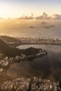 View of Rodrigo de Freitas Lagoon from Christ the Redeemer belvedere - Rio de Janeiro city - Rio de Janeiro state (RJ) - Brazil
