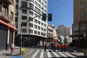 25 de Março Street with stores closed due to the quarantine imposed by Covid-19 - Sao Paulo city - Sao Paulo state (SP) - Brazil
