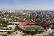 Picture taken with drone of the Cicero Pompeu de Toledo Stadium (1960) - also known as Morumbi Stadium  - Sao Paulo city - Sao Paulo state (SP) - Brazil