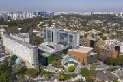 Picture taken with drone of the Albert Einstein Hospital - Sao Paulo city - Sao Paulo state (SP) - Brazil