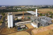 Picture taken with drone of the Heineken beer factory - Araraquara city - Sao Paulo state (SP) - Brazil