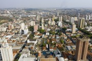 Picture taken with drone of the Araraquara City - Araraquara city - Sao Paulo state (SP) - Brazil
