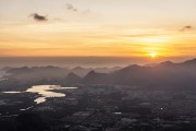 Sunset view from Bico do Papagaio Mountain - Tijuca National Park - Rio de Janeiro city - Rio de Janeiro state (RJ) - Brazil