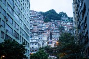 Cantagalo slum seen from Raul Pompeia Street - Rio de Janeiro city - Rio de Janeiro state (RJ) - Brazil