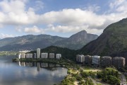 Rodrigo de Freitas Lagoon with Corcovado Mountain in the background  - Rio de Janeiro city - Rio de Janeiro state (RJ) - Brazil